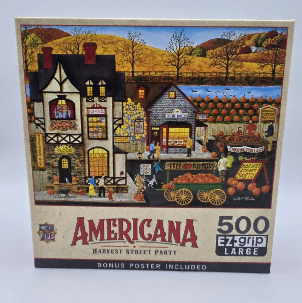 500 Piece Americana Puzzle